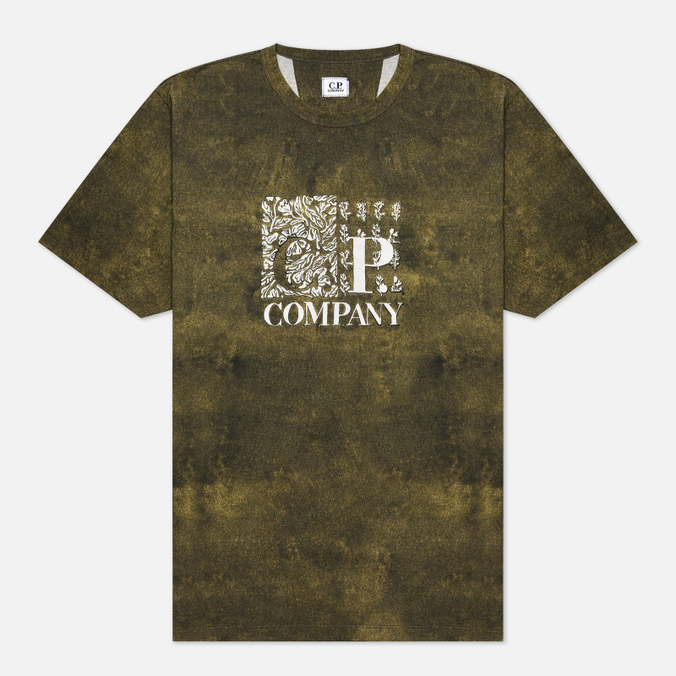 

Мужская футболка C.P. Company All Over Printed Jersey Graphic Logo оливковый, Размер M, Зеленый, All Over Printed Jersey Graphic Logo
