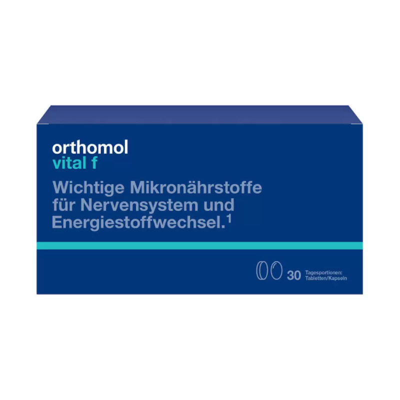Купить Ортомол Vital F таблетки + капсулы пакетики 30 шт., Orthomol