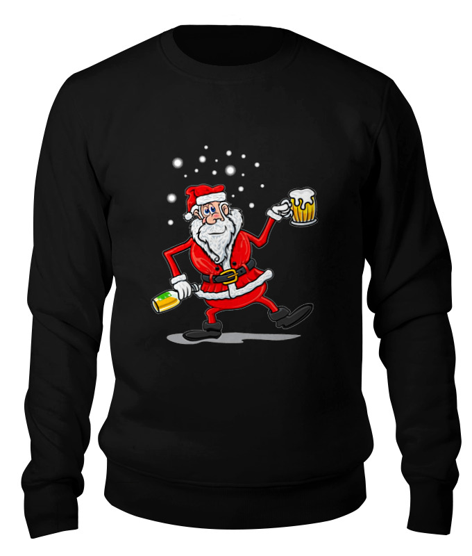 

Свитшот Printio Happy new year черный 2XL, Happy new year