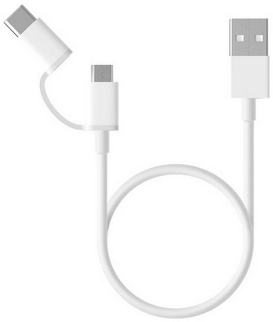 Кабель Mi 2-in-1 USB Cable Micro-USB - Type-C (100cm)