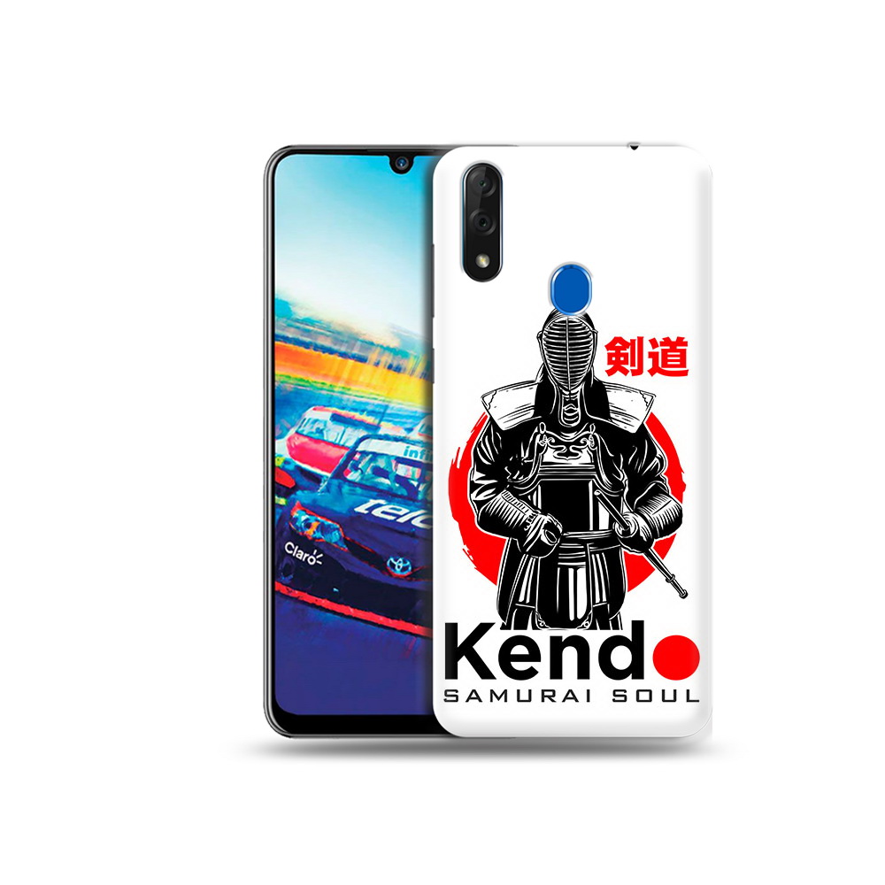 

Чехол MyPads Tocco для ZTE Blade V10 рисованый самурай (PT136503.455.581), Прозрачный, Tocco