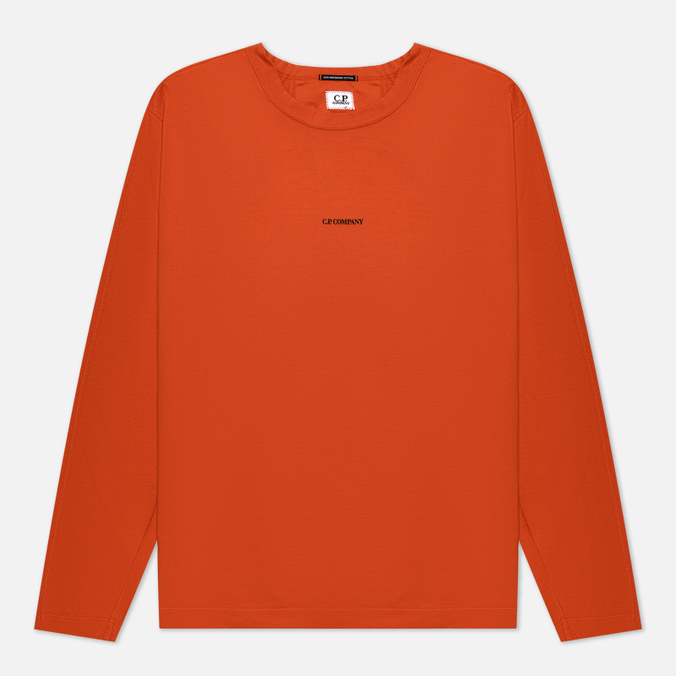 

Мужской лонгслив C.P. Company 70/2 Mercerized Jersey Twisted Logo оранжевый, Размер S, 70/2 Mercerized Jersey Twisted Logo