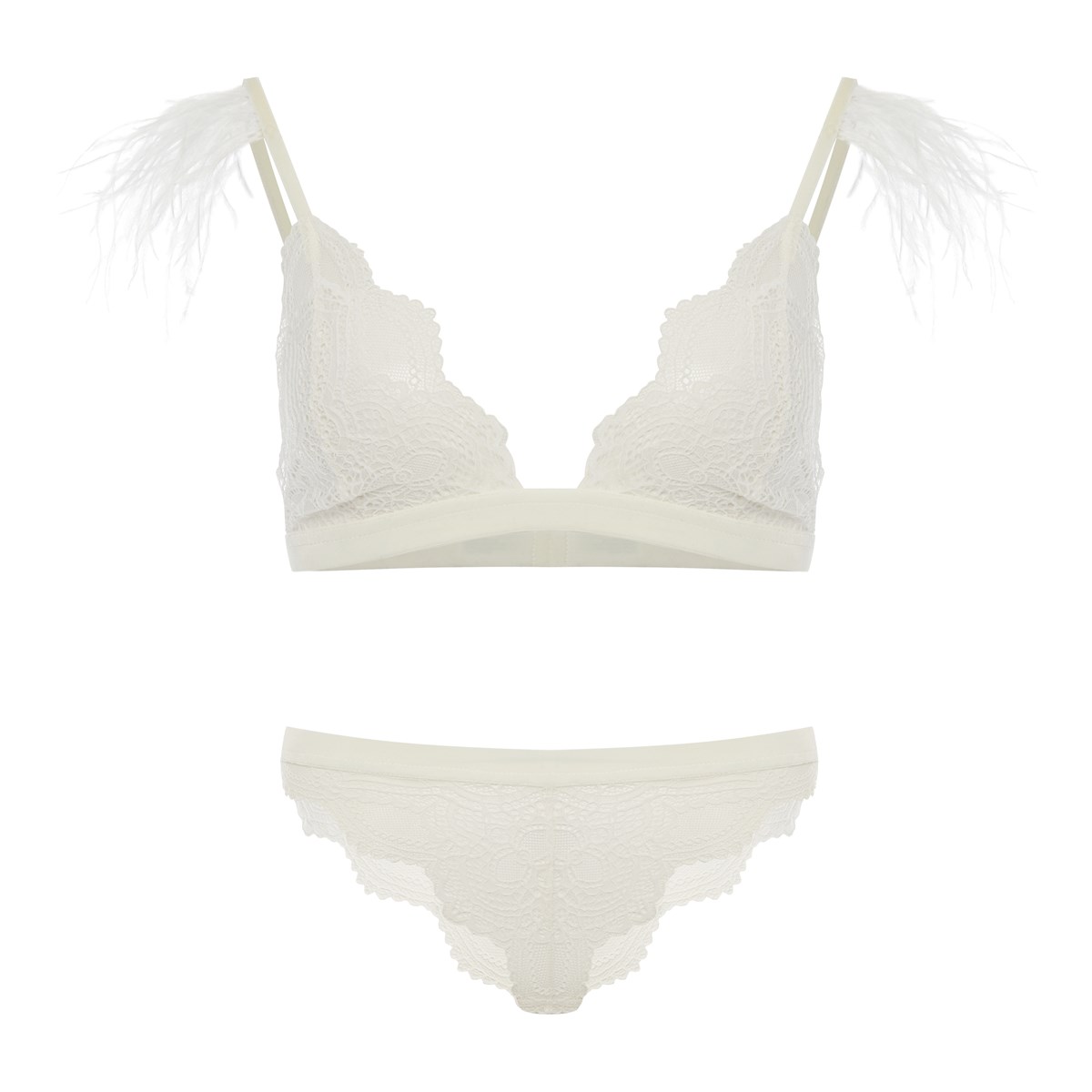 

Комплект белья женский Asya Muravieva Lingerie 27259 белый S, 27259