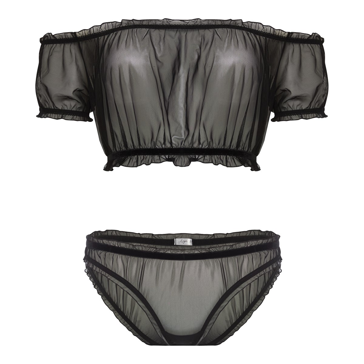 

Комплект белья женский Asya Muravieva Lingerie 27260 черный S, 27260