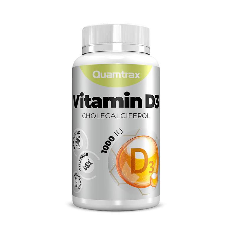 

Витамин D3 Quamtrax Nutrition Vitamin D3 60 капсул, Vitamin D3