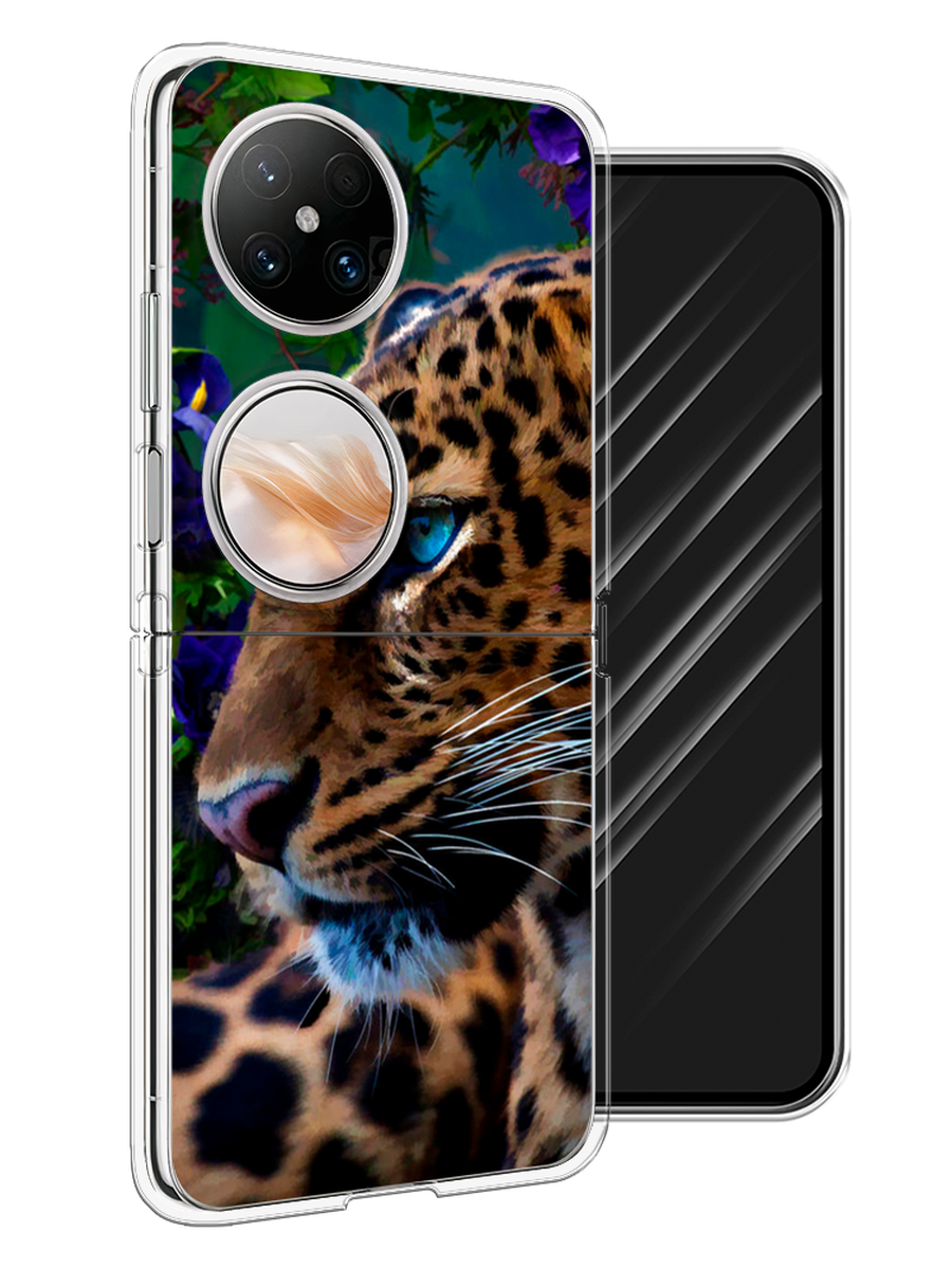 

Чехол Awog на Huawei Pocket 2 "Хищный взгляд", Оранжевый;зеленый;фиолетовый, 6123850-1