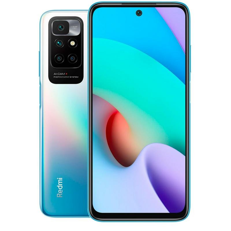 

Смартфон Xiaomi Redmi 10 2022 6/128GB Sea Blue (Синее море) Global