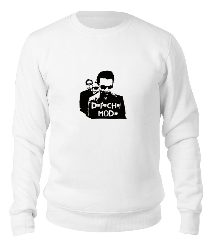 

Свитшот Printio Depeche mode белый 2XL, Depeche mode