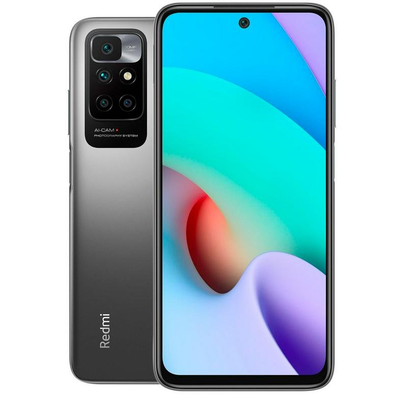 

Смартфон Xiaomi Redmi 10 2022 NFC 6/128GB Grey Graphite (Серый Графит) Global