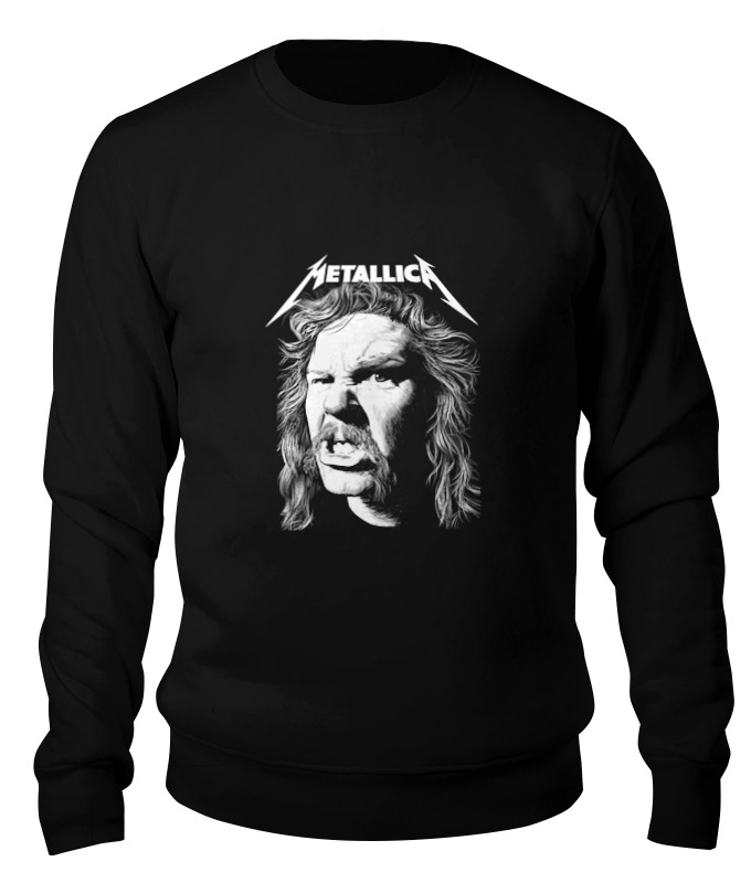 

Свитшот Printio Metallica черный 2XL, Metallica