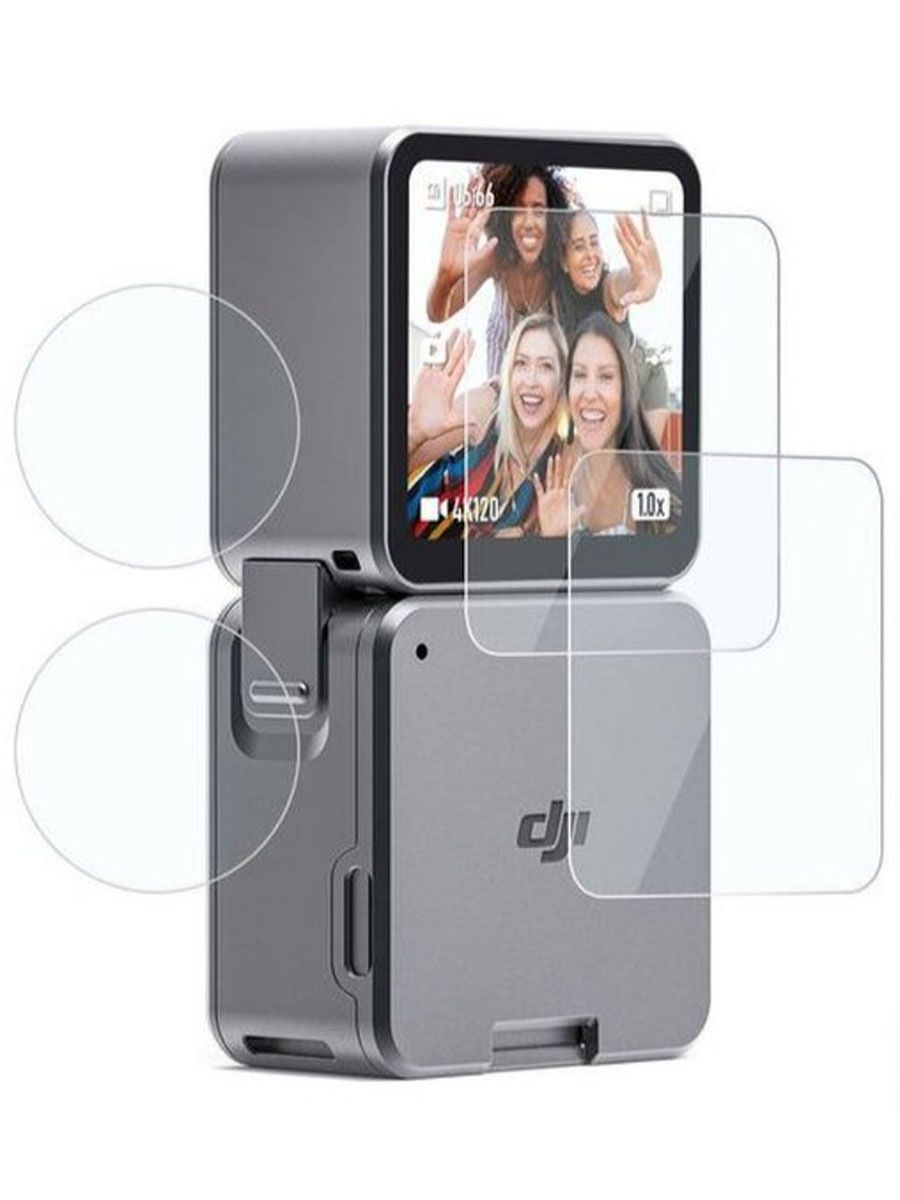 

Защитная пленка Telesin OA-FLM-002 для DJI Action 2 Power Combo, Прозрачный, OA-FLM-002