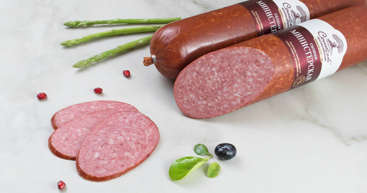 

Колбаса Сочинский МК Министерская салями варено-копченая вакуумная упаковка -1 кг