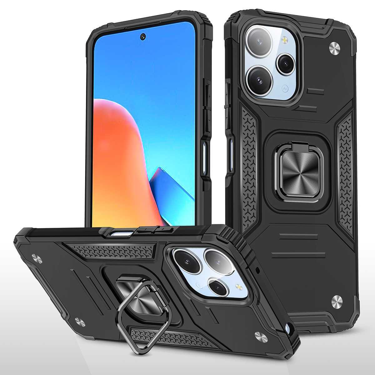 

Противоударный чехол Legion Case для Xiaomi Redmi 12, черный, Legion Case