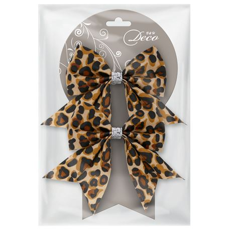

Бант B&H Deko Animal Leopard Print-1 2 шт.