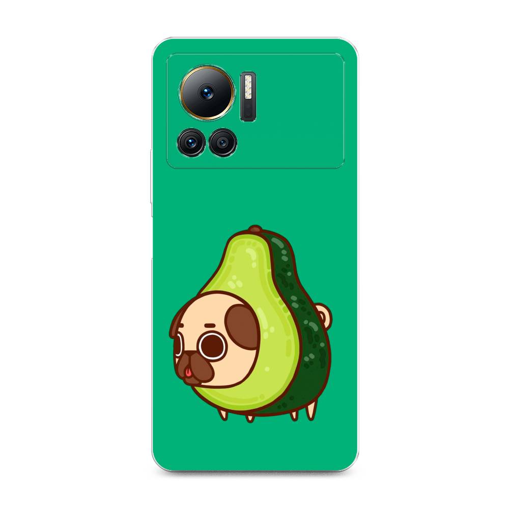 

Чехол на Infinix Note 12 VIP "Мопс авокадик", Зеленый, 3101950-1