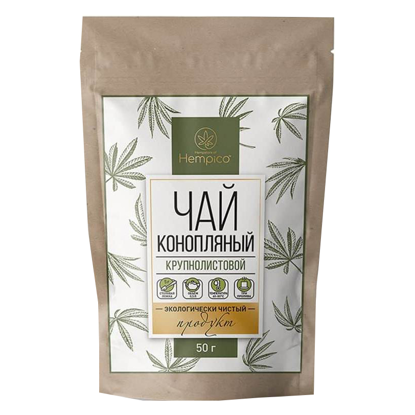 

Чай травяной Hempstore of Hempico Конопляный, крупнолистовой, 50 г