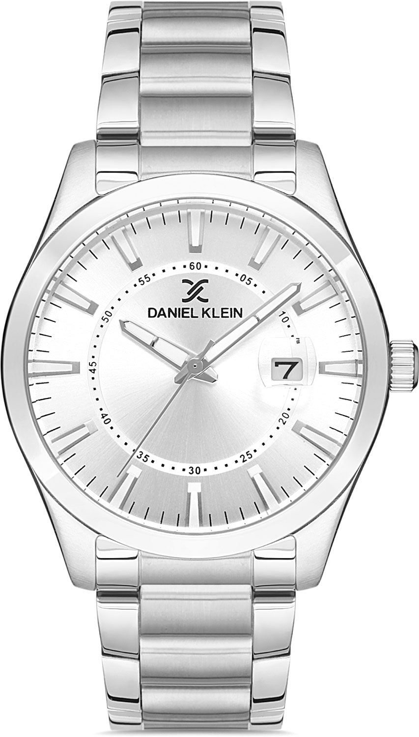 фото Наручные часы мужские daniel klein dk.1.12947-3 серебристые