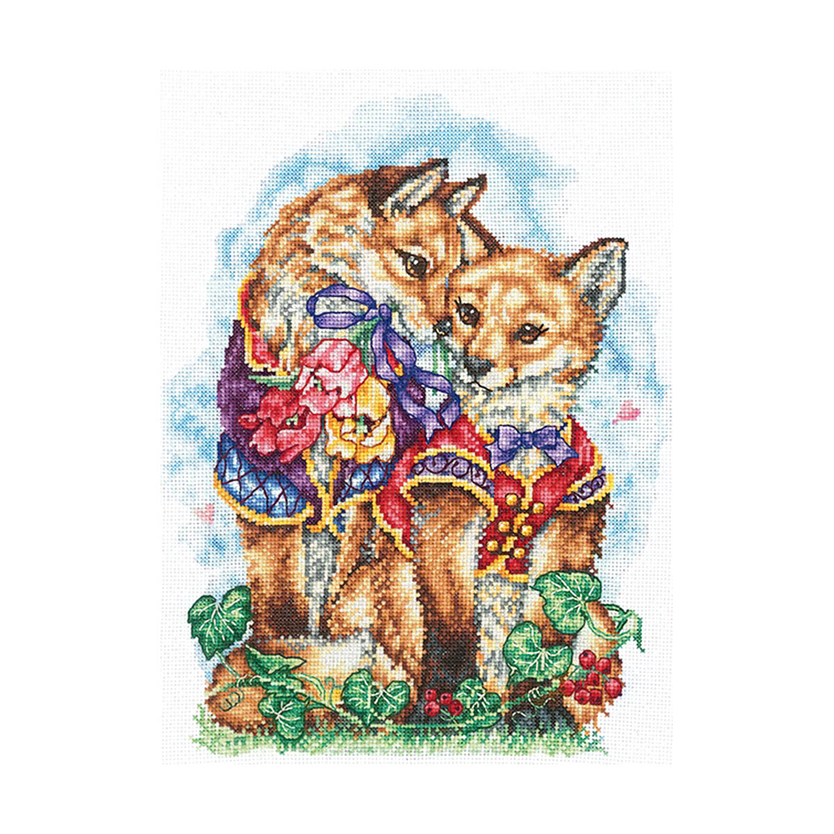 

Набор для вышивания крестом Сделай своими руками "Свадебное фото", 20x27 см, арт. С-50