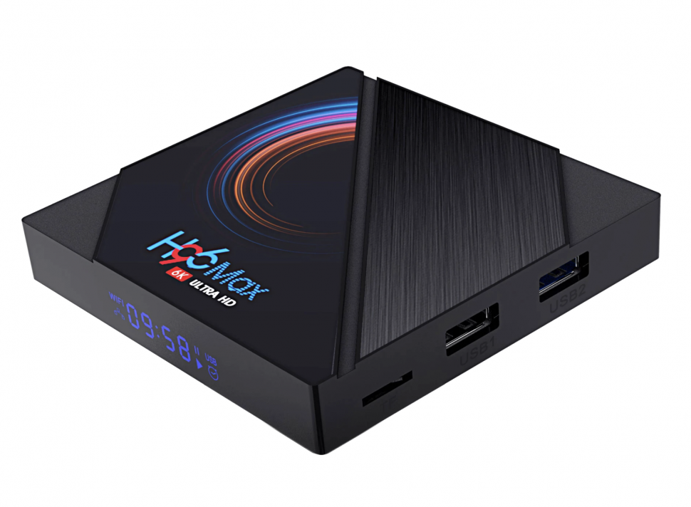 

Медиаплеер DQiDianZ H96 Max H616 4/32GB Black, H96 Max H616