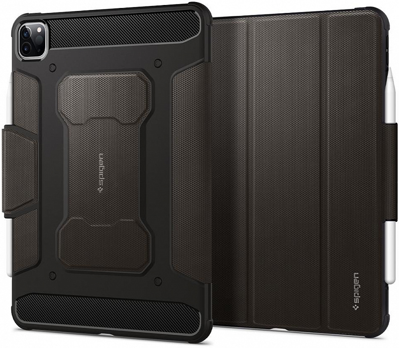 Чехол Spigen Rugged Armor Pro для планшета iPad Pro 2018/2020 11 Gunmetal (ACS01025)