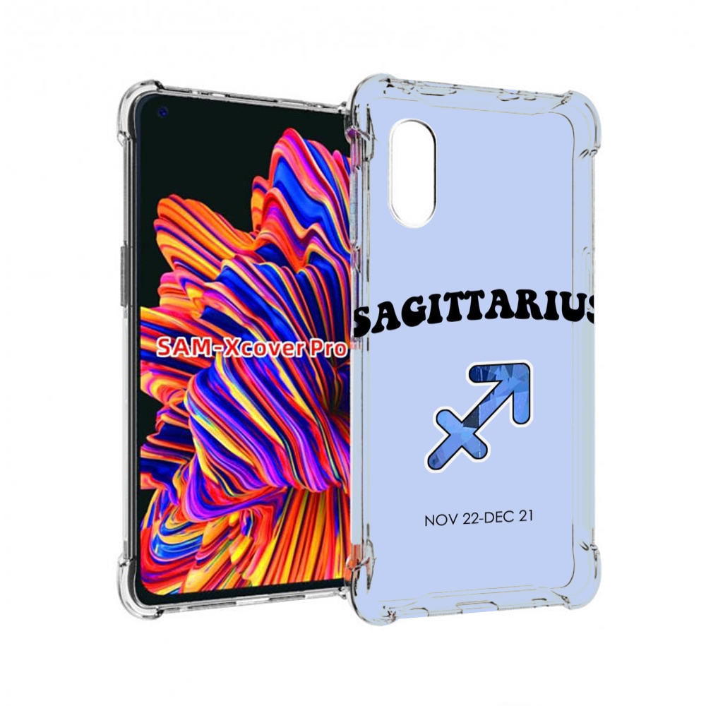 

Чехол MyPads знак зодиака стрелец 1 для Samsung Galaxy Xcover Pro 1, Прозрачный, Tocco