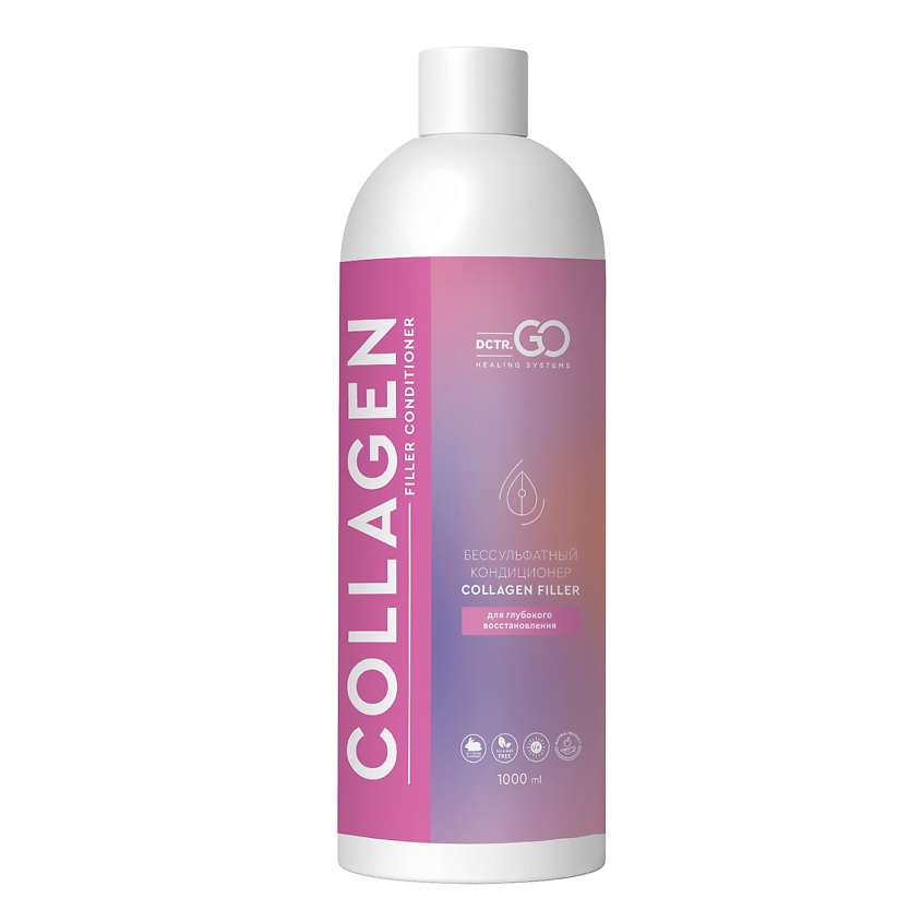 Шампунь Dctr. Go Healing Systems Collagen Filler бессульфатный, против перхоти, 1 л