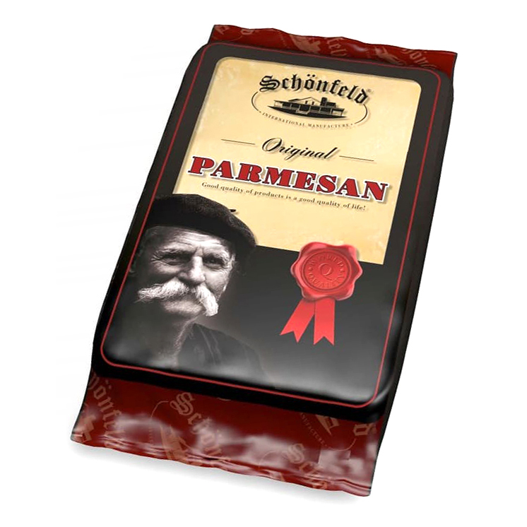 Сыр твердый Schonfeld Parmesan Original 43% БЗМЖ +-250 г