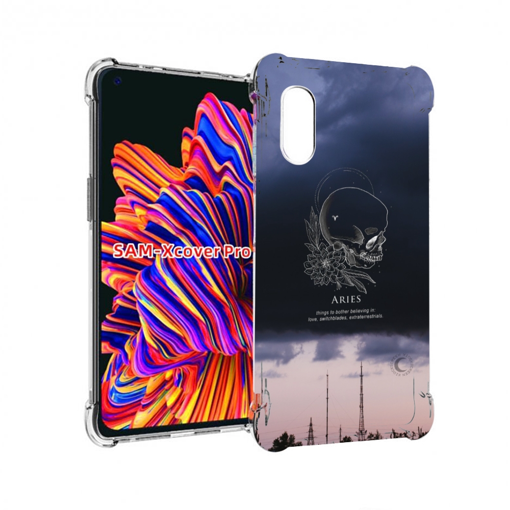 Чехол MyPads знак-зодиака-овен-4 для Samsung Galaxy Xcover Pro 1