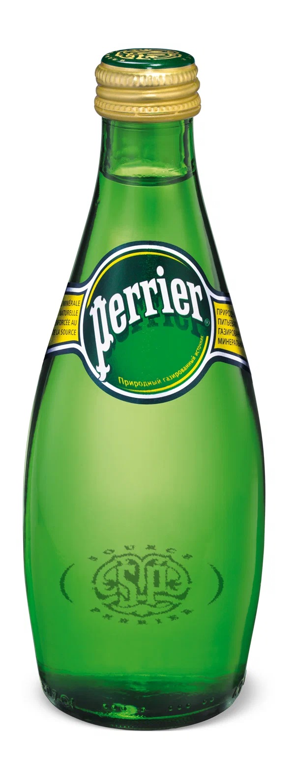 Вода Perrier минеральная, газированная, 330 мл