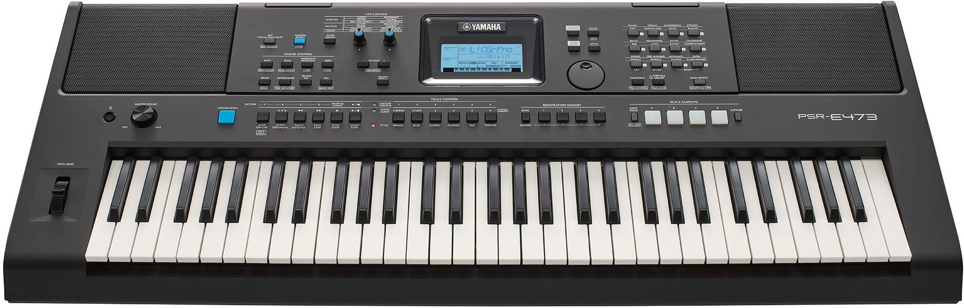 Цифровой синтезатор Yamaha PSR-E473 без блока питания