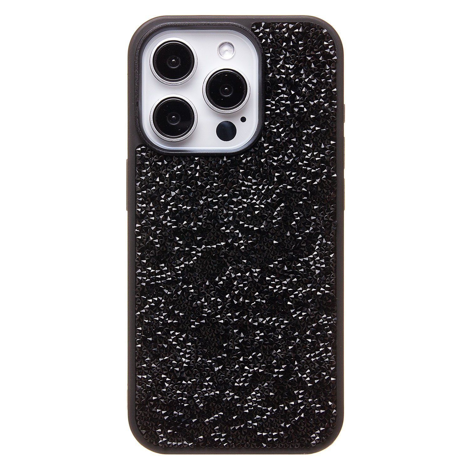 

Чехол для iPhone 15 Pro пластиковый Posh Shine черный