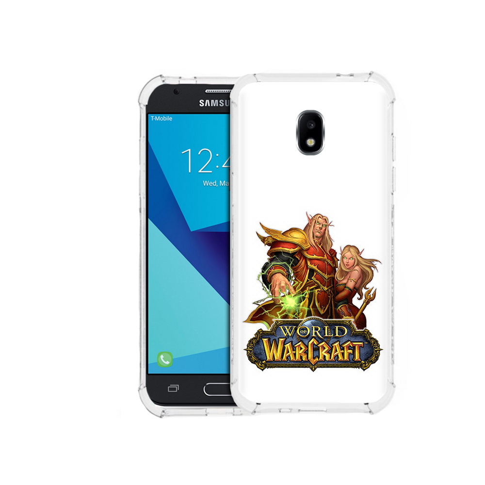 

Чехол MyPads Tocco для Samsung Galaxy J3 (2017) варкрафт2 (PT74067.575.256), Прозрачный, Tocco
