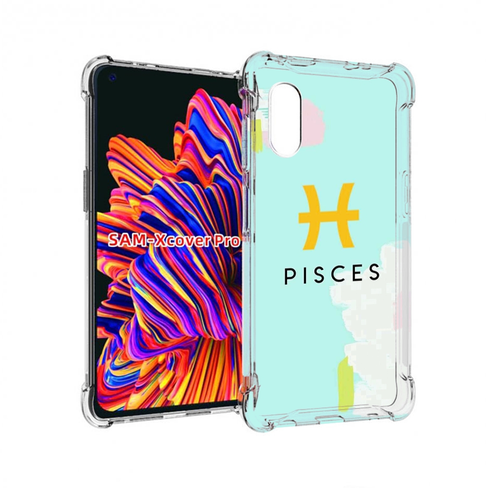 

Чехол MyPads знак-зодиака-рыбы-2 для Samsung Galaxy Xcover Pro 1, Прозрачный, Tocco