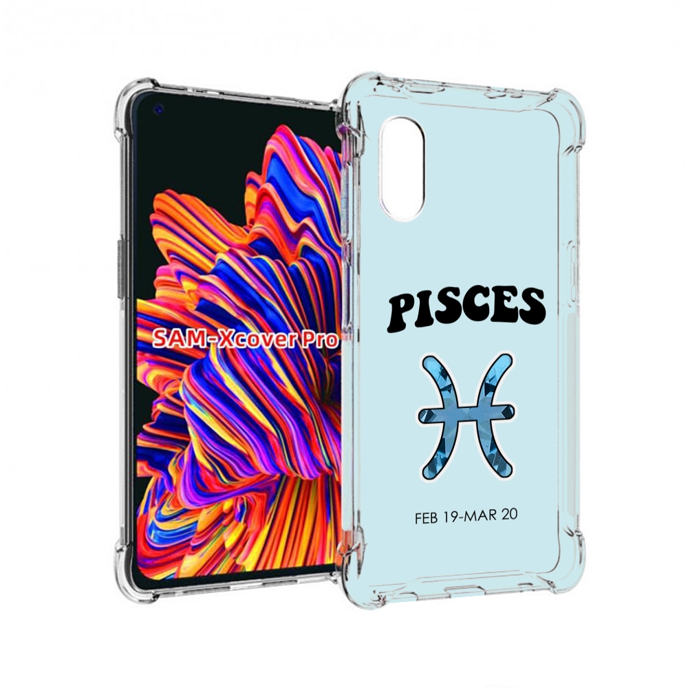 

Чехол MyPads знак-зодиака-рыбы-3 для Samsung Galaxy Xcover Pro 1, Прозрачный, Tocco