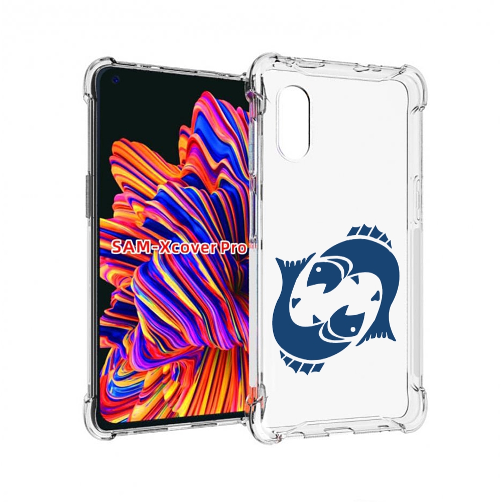 

Чехол MyPads знак-зодиака-рыбы-7 для Samsung Galaxy Xcover Pro 1, Прозрачный, Tocco