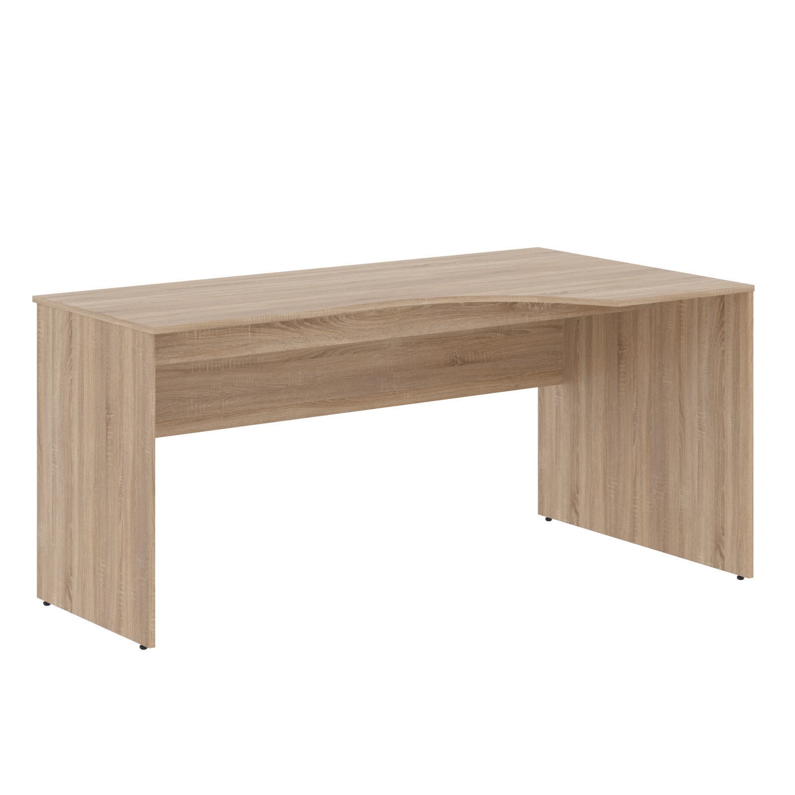 

Угловой компьютерный стол Skyland SET160-1 R 160x90x76 см., дуб Сонома светлый, правый, SET160-1