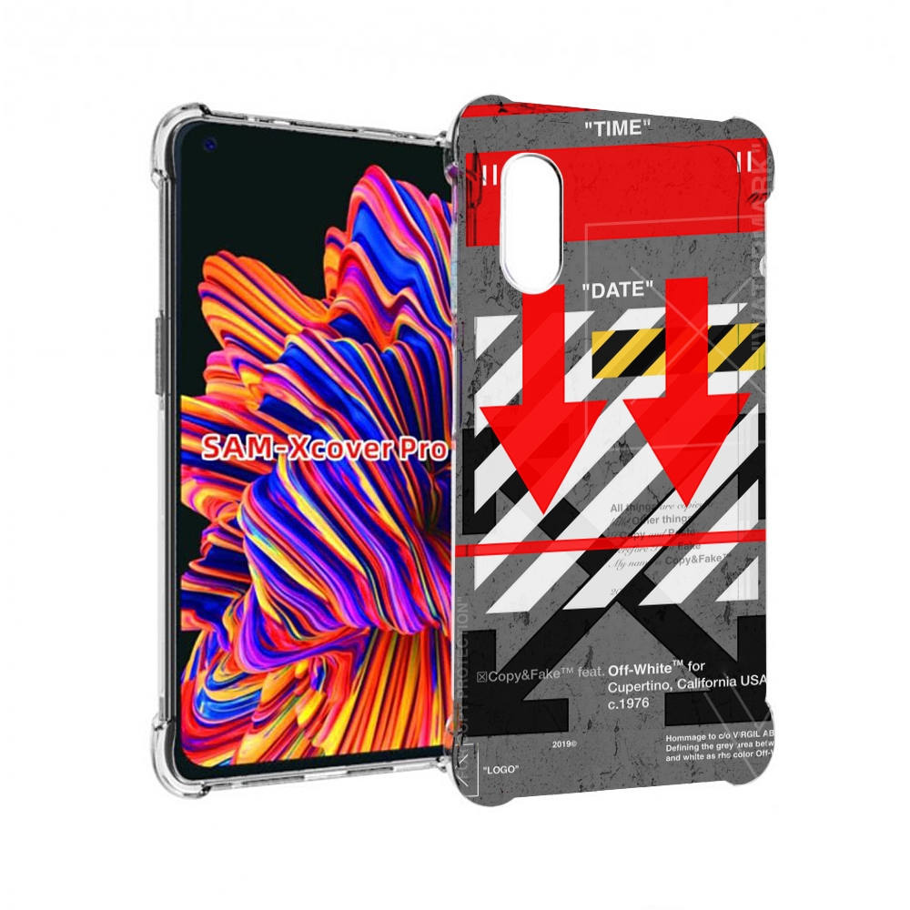 

Чехол MyPads знаки-логотипы для Samsung Galaxy Xcover Pro 1, Прозрачный, Tocco