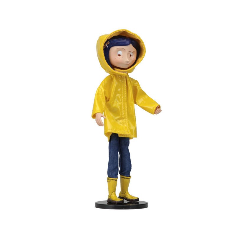фото Фигурка neca коралина в стране кошмаров - коралина в дождевике (18 см) nobrand