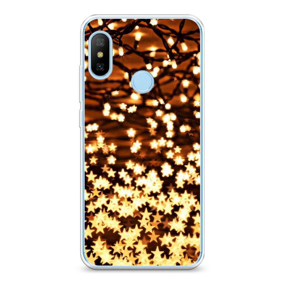 

Чехол на Xiaomi Black Shark 4/4S/4S Pro "Закат в снежных горах", Золотистый, 34250-5