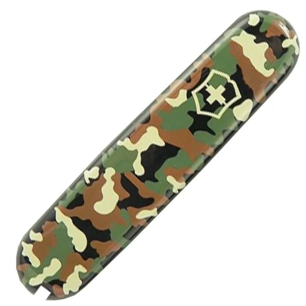 

Накладка для перочинных ножей Victorinox C.3694.3 зеленый камуфляж, C.3694.3