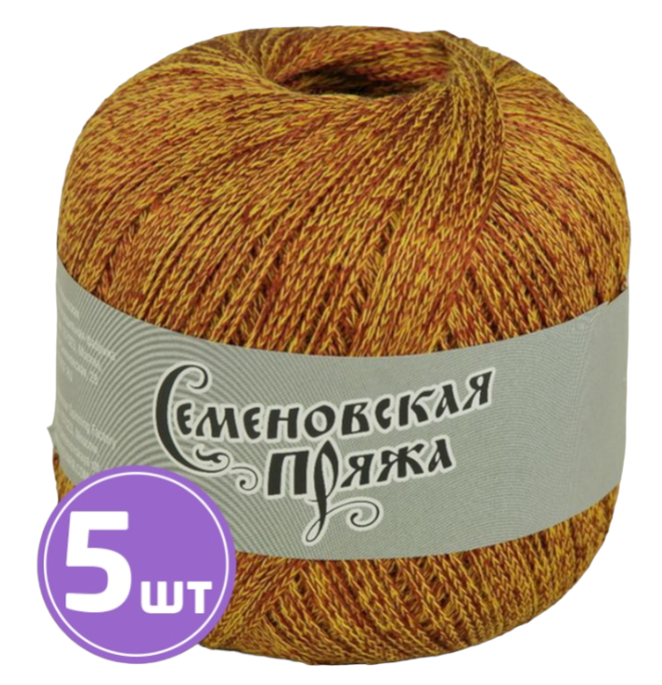 

Пряжа Семеновская Mone (15768), дыня-терракот 5 шт. по 100 г