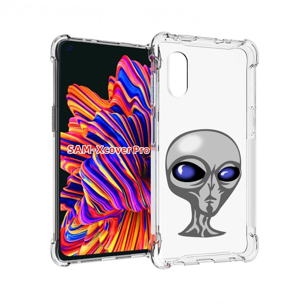 

Чехол MyPads инопланетянин для Samsung Galaxy Xcover Pro 1, Прозрачный, Tocco