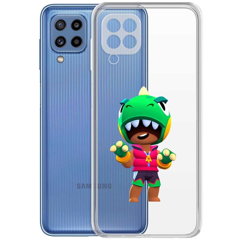 

Чехол-накладка Brawl Stars-Дино Леон для Samsung Galaxy M32 (M325)