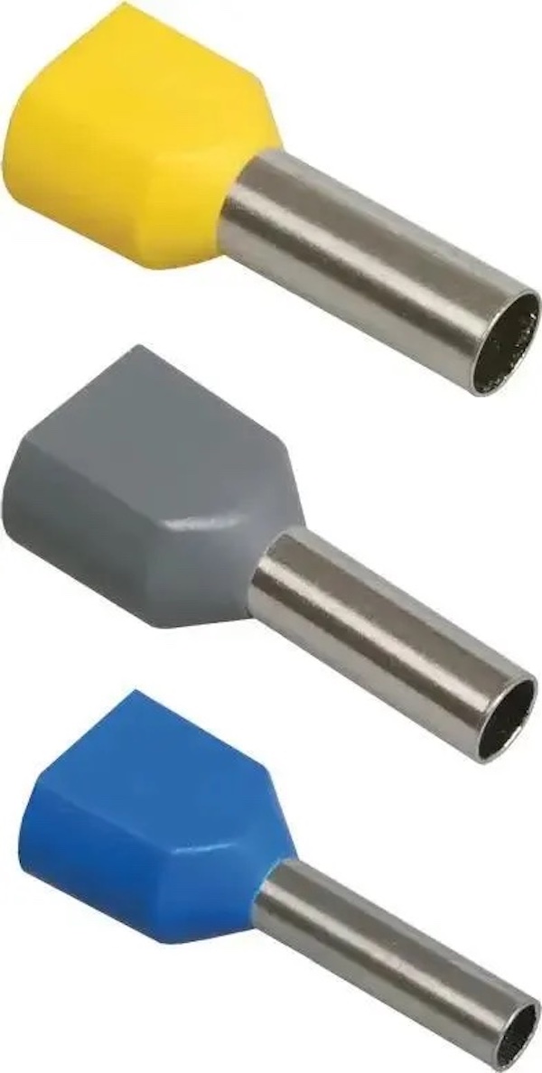 

Наконечник IEK НГИ2 0,5-8, 2x0.5мм2, оранжевый/серый, 100шт ute10-d1-8-100, Наконечник IEK НГИ2 0,5-8, 2x0.5мм2, оранжевый/серый, 100шт [ute10-d1-8-100]