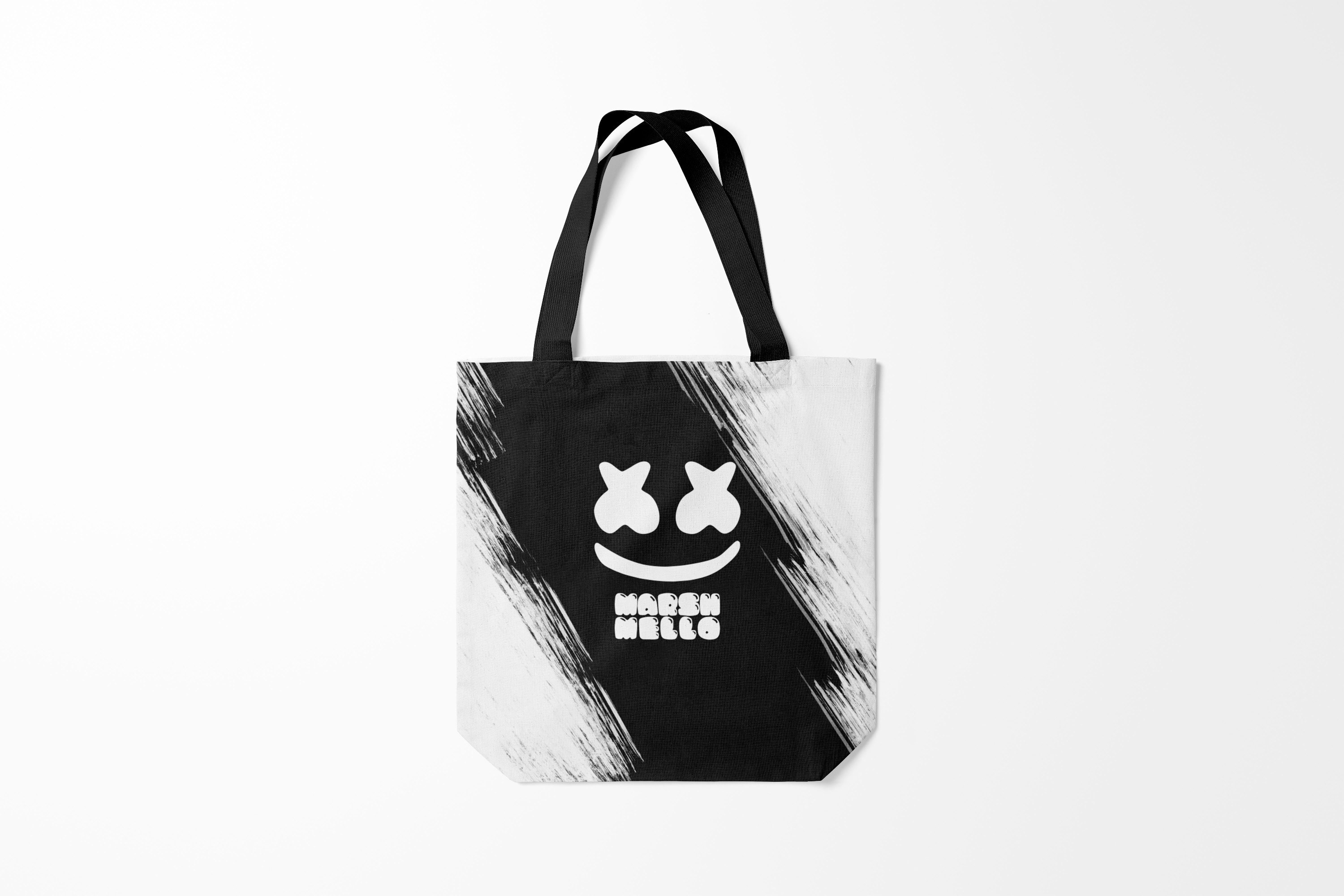 

Сумка шoппер унисекс Burnettie Marshmello Fire, черный, Marshmello Fire