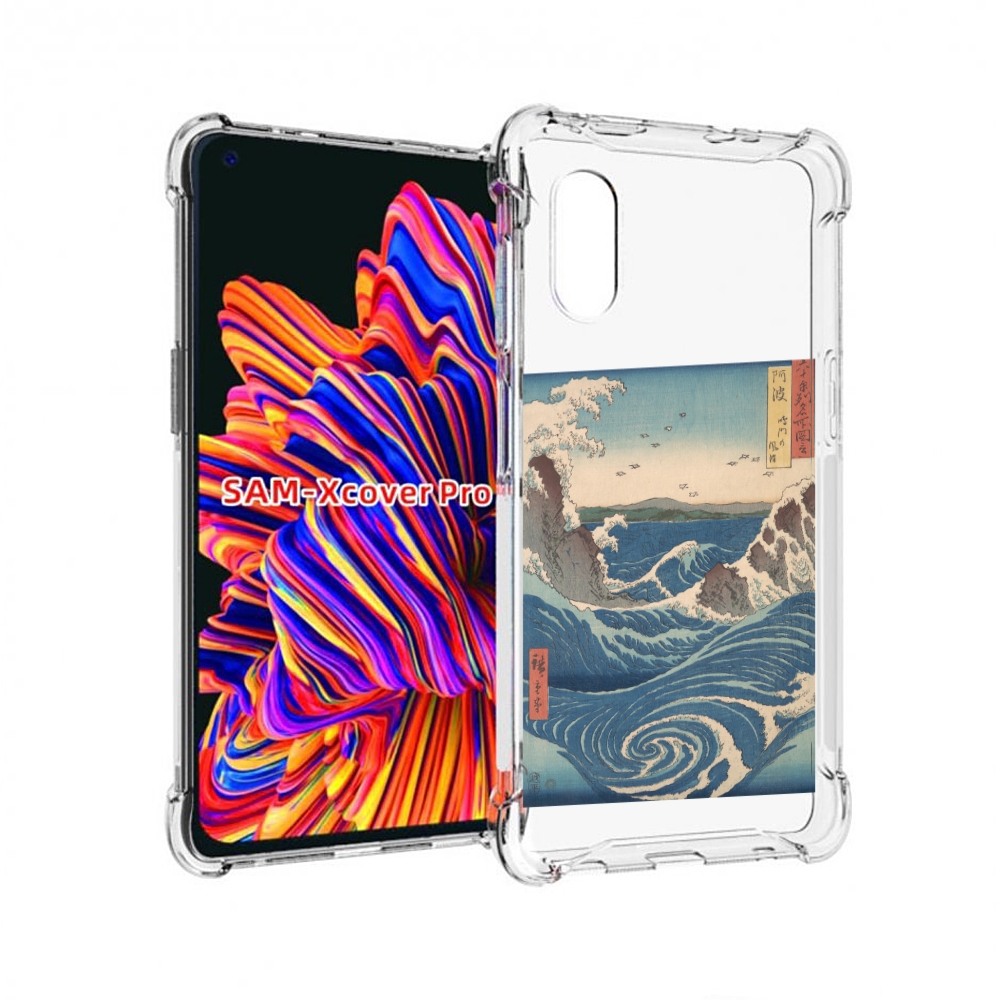 

Чехол MyPads картинка волны водоворот для Samsung Galaxy Xcover Pro 1, Прозрачный, Tocco