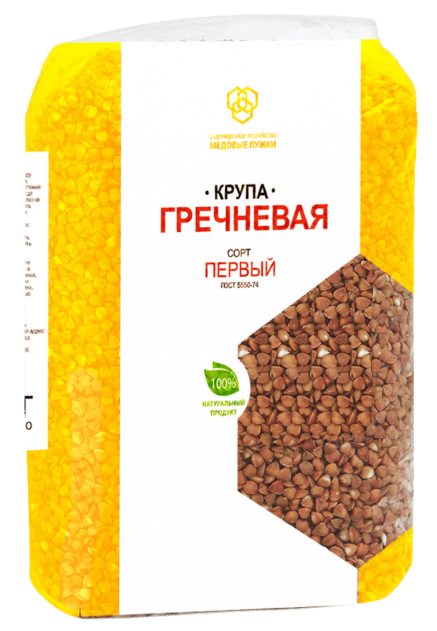 

Крупа гречневая Медовые Лужки 800 г