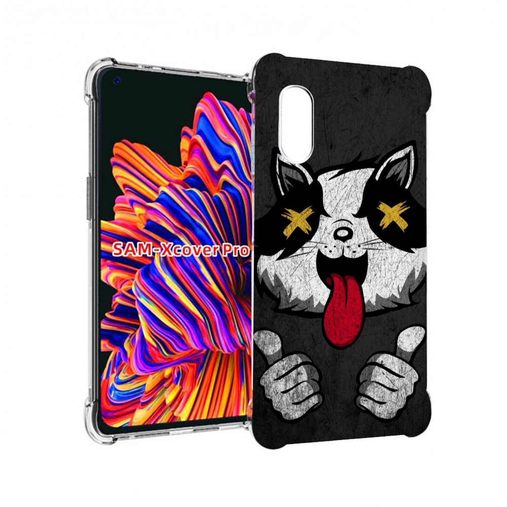 

Чехол MyPads классный зверек для Samsung Galaxy Xcover Pro 1, Прозрачный, Tocco