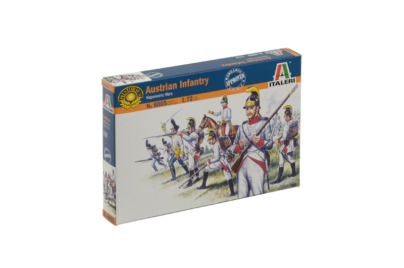 фото Сборная модель italeri 1/72 austrian infantry (австрийская пехота) 6005