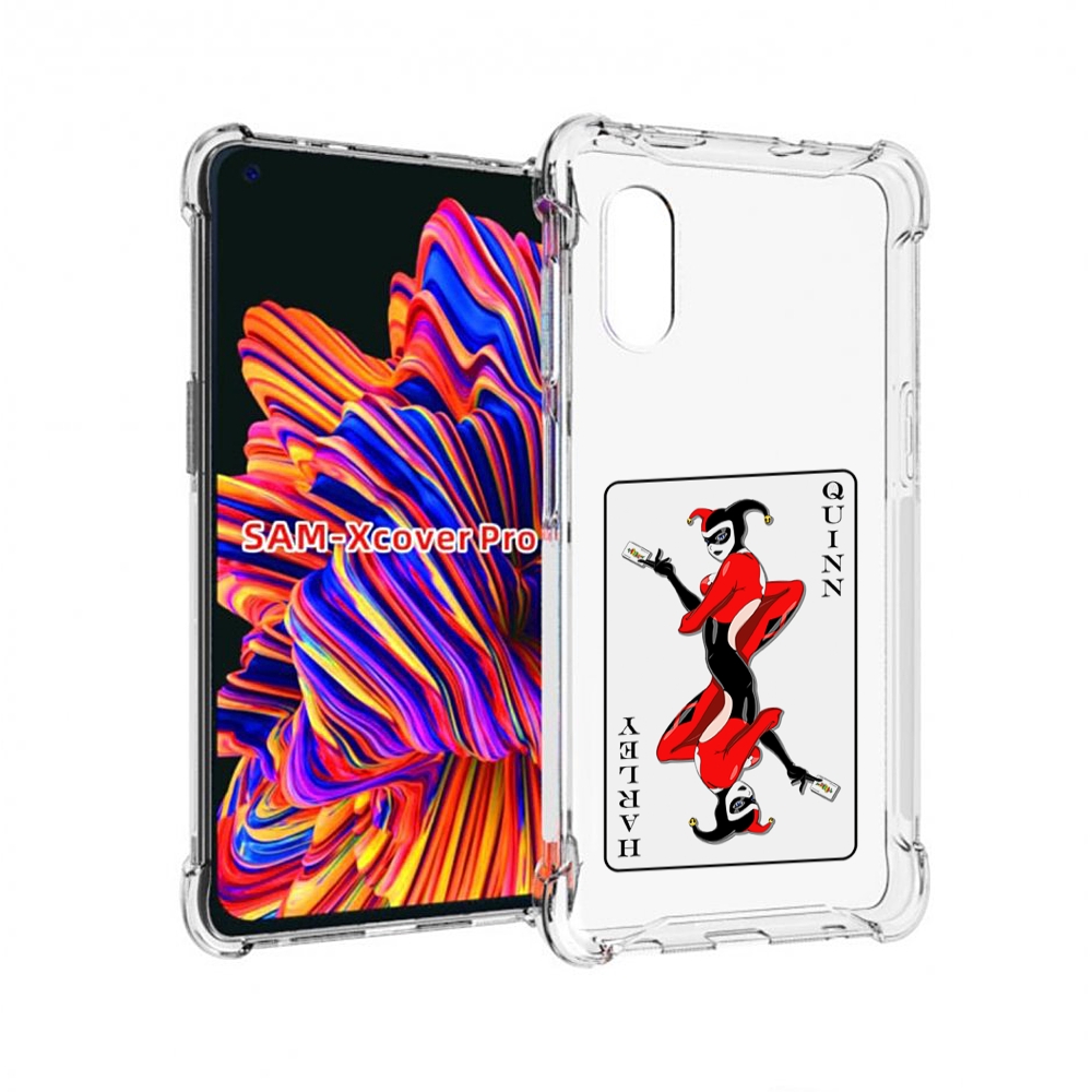 

Чехол MyPads королева-джокера для Samsung Galaxy Xcover Pro 1, Прозрачный, Tocco